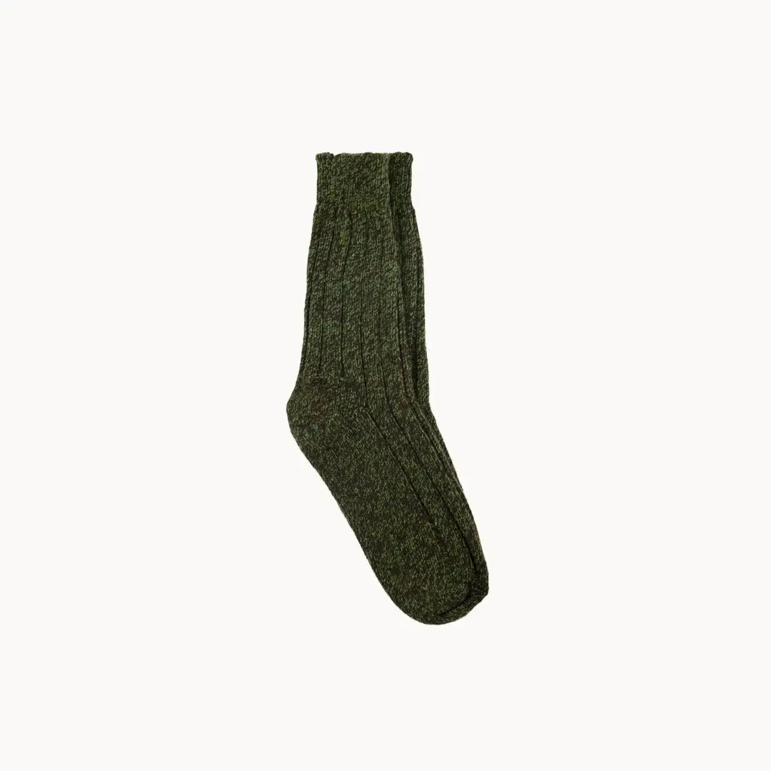 Captain Socks - Wollsocken Grün